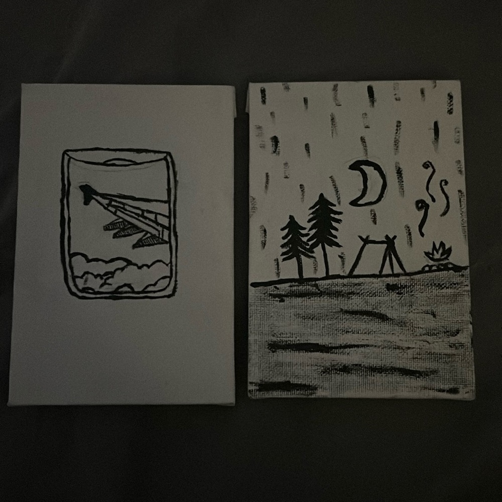 2 Self Painted Art